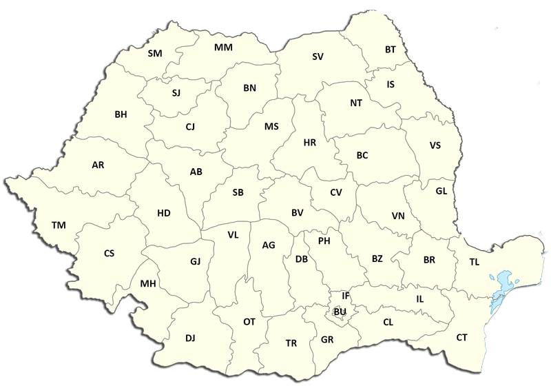 Harta acoperire nationala Eutron